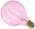 Calex Nora Dimmable 4W Very Warm White G95 Quartz Pink LED Lamp