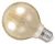 Crompton 5W Dimmable Filament G80 Globe ES 2200K Gold Finish