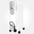 Eterna 24 Hour Timer White 2KW Oil Filled Heater with 24 Hour Timer (Pre-Wired)