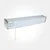 Eterna IP44 Warm White 6.7W LED Dual Voltage Shaver Light + Optional Chrome End Caps