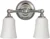 Feiss IP44 G9 Huguenot Lake 2 Light Above Mirror Bathroom Light in Polished Chrome
