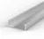 LED 1 Metre Wide Recessed Profile P13 - 1 - 10mm x 30.8mm