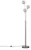 MiniSun Gala 3 Way Satin Nickel Floor Lamp