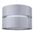 MiniSun Sophia Large Grey & White Non Electric Pendant Shade