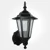Eterna IP44 Black Full Lantern with 110 Degree PIR Sensor (Requires 60W Max ES Lamp)