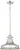 Quoizel E27 Emery 1 Light Medium Pendant in Silver