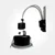 Eterna IP65 White Mains Shower Light (Requires 50W Max Lamp) LAMP NOT INCLUDED