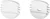 Set of Plastic End Caps P8-1 [C1, C4] White