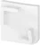 Set of Plastic End Caps Profile P3-6 White [C17]