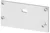 Silver Aluminum End Cap With Hole Profile P23-6