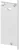Silver Aluminum End Cap With Hole Profile P26-2 Left Side