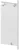 Silver Aluminum End Cap Without Hole Profile P26-2 Left Side
