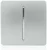 Trendi 1 Gang 2 Way 10 Amp Rocker in Silver