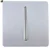 Trendi 1 Gang Doorbell Switch in Silver