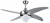 V-Tac 42" Grey and Silver Ceiling Fan with Remote Control
