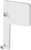 White Aluminum End Cap Left Side (Screws Included) GK4-2