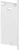 White Aluminum End Cap With Hole Profile P26-2 Left Side