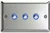 This is a Mirror Chrome finish light fitting
