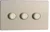 This is a Brushed Steel finish light fitting