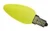 This is a 40W 14mm SES/E14 Candle bulb that produces a Yellow light which can be used in domestic and commercial applications