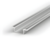 (15mm x 6.2mm) 2 Metre Recessed Aluminium LED Profile P6-1
