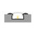 (15mm x 6.2mm) 2 Metre Recessed Aluminium LED Profile P6-1