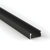 (15mm x 7mm) 2 Metre Surface Black LED Profile P4-1