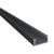 (15mm x 7mm) 2 Metre Surface_Recessed Mounted Anthracite Grey LED Profile P4-1