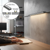 (15mm x 7mm) 2 Metre SurfaceRecessed Mounted Anthracite Grey LED Profile P4-1