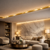 (15mm x 7mm) 2 Metre SurfaceRecessed Mounted GoldBrass LED Profile P4-1