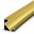 (17.1mmx17.1mm)2 Metre Corner Mounted GoldBrass LED Profile