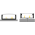 (30.8mm x 10mm) 2 Metre Surface Mounted LED Profile P13-1