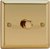 1 Gang 2-Way Push-on Push-off Classic Dimmer suitable for 1-10 LEDs (Victorian Brass)