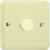 1 Gang 2-Way Push-on Push-off Lily Dimmer suitable for 1-10 LEDs (White Chocolate)