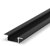 1 Metre Recessed Black Aluminium Profile (25mm x 6.2mm) P6-2