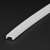 1 Metre C10 Strip Profile Opal Cover (for P4-2) Flat-Top