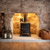 1 Metre Fireplace Kit – Heat & High-Temperature Resistant 24V 8Wm IP67 LED Strip (Very Warm White) with Driver Included