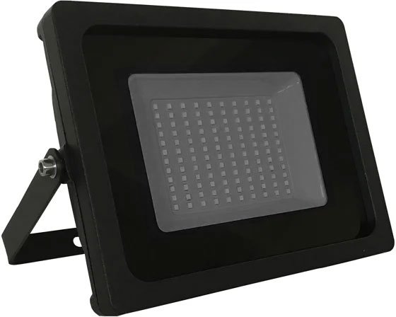 100w Daylight Coloured LED Slimline Floodlight with 120 Beam Angle