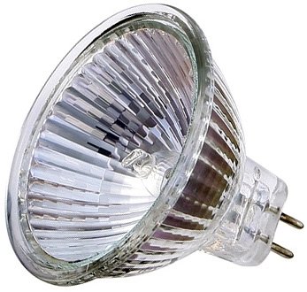 Ampoule dichroïque 12v 50w mr16 gu5.3 lamp h122hq lhalmr1650 resistante  humidite electrique blanc