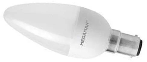 Megaman 4.9W LED B15 Opal Candle Non-Dimming Very Warm White This is a Product image
