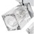 MiniSun 3 Way IP44 Ice Cube Bathroom Spotlight Chrome & Glass
