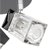 MiniSun 3 Way IP44 Ice Cube Bathroom Spotlight Black Chrome & Glass