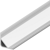 (16mm x 16mm) 1 Metre Corner Aluminium LED Profile P3-6 Silver