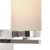 MiniSun IP44 Rembrandt Bathroom Wall Light Chrome/Frosted (Silver/White)