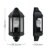 Outdoor IP44 Banbury Wall Flush Mounted Lantern Black/Frosted