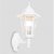 Outdoor IP44 Post Top Lantern Light white