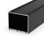 2 Metre Black LED Profile (48mm x 39.5mm) for Pendants P23-4