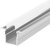 2 Metre Deep Recessed Aluminium LED Profile P18 (15.85mm x 15.4mm) C/W Opal Cover