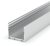 2 Metre Deep Surface Silver LED Profile (31.4mm x 25mm) P22-3