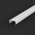 2 Metre C1 Strip Profile Opal Cover (for P2, P3, P4-1, P5, P6-1, P7, P8, P15, P16, P17, P18, P19. P26) Rounded-Top